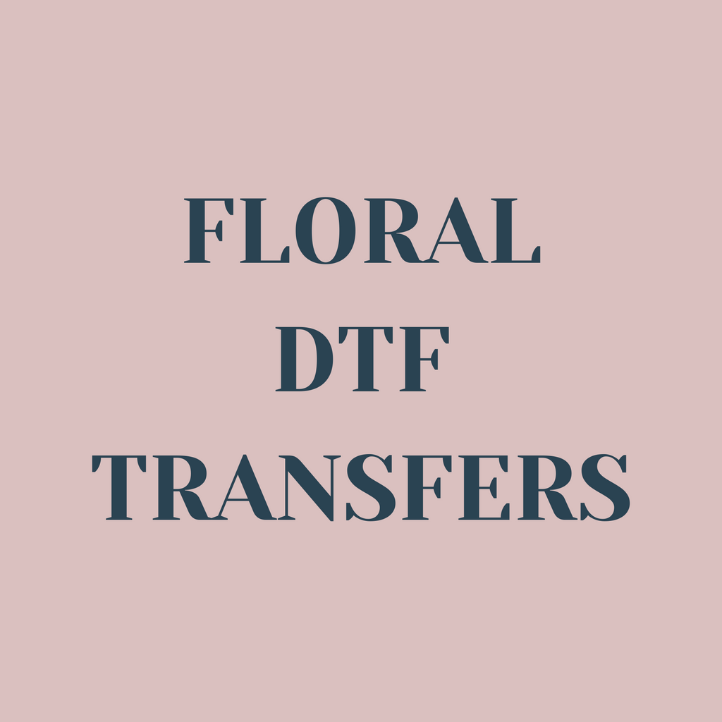 Floral DTF Transfers