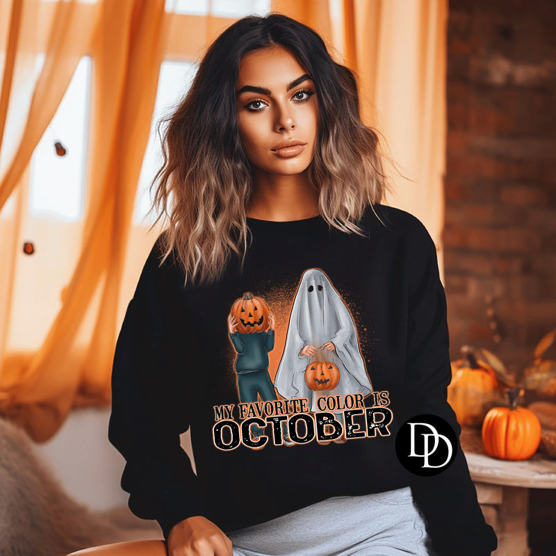 My Color Is October *DTF Transfer*