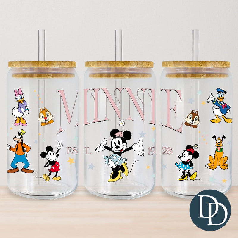 Girly Mouse *UV DTF Cup Wrap*