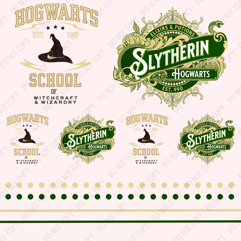 Slyth Hog Element SheetUV DTF