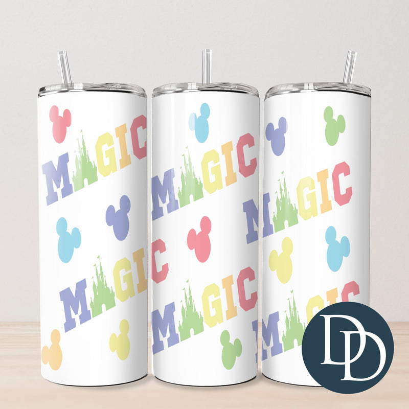 Colorful Magic *UV DTF Tumbler Wrap*