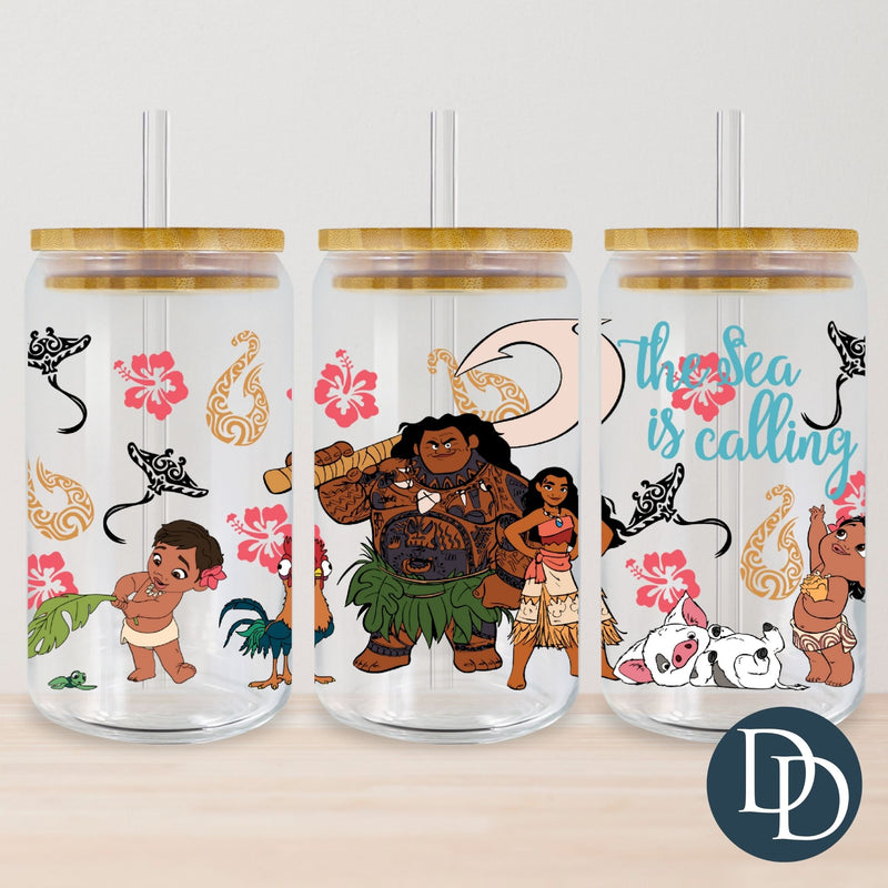 The Sea Is Calling *UV DTF Cup Wrap*