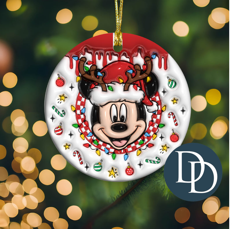 3D Mouse *Sublimation Ornament Transfer*