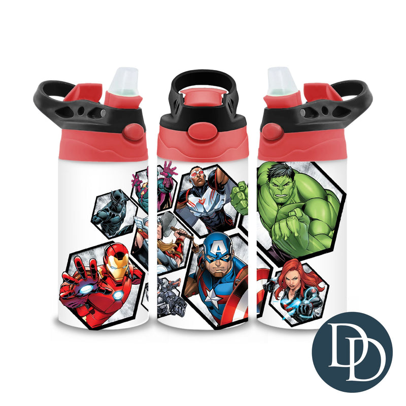 Superhero Frames *UV DTF Kids Tumbler Wrap*