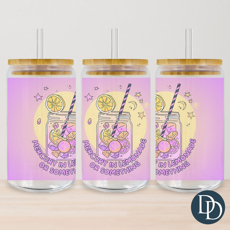 Mercury in Lemonade Tumbler Print  *Sublimation Print Transfer*