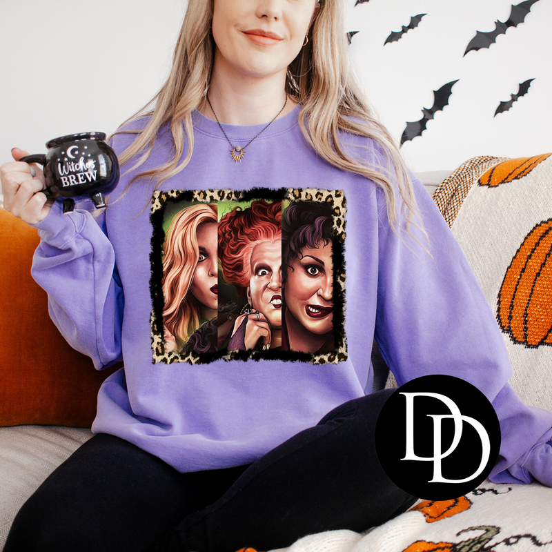 Leopard Sisters *DTF Transfer*