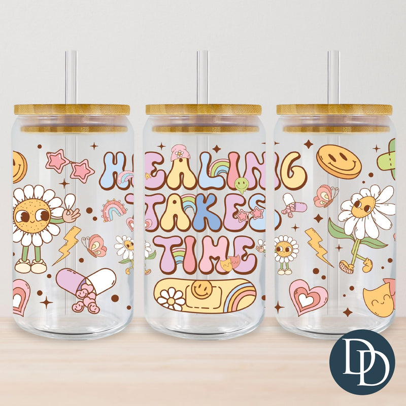 Healing Takes Time UV DTF Cup Wrap