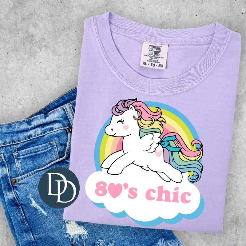 80s Chic Pony Cloud *DTF Transfer*
