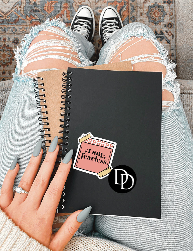 I Am Fearless UV DTF Decal