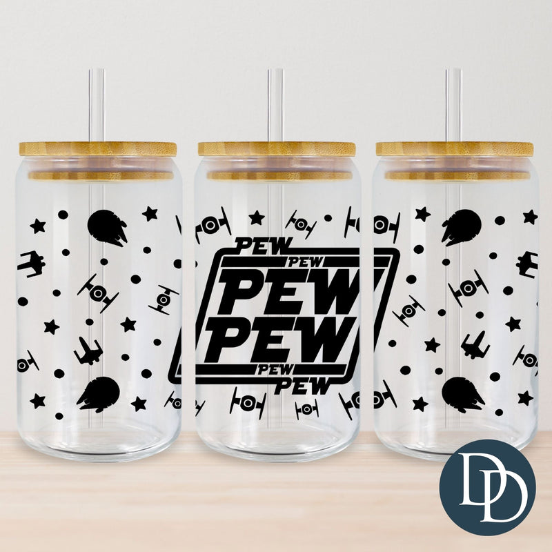 Pew Pew Pew *UV DTF Cup Wrap*