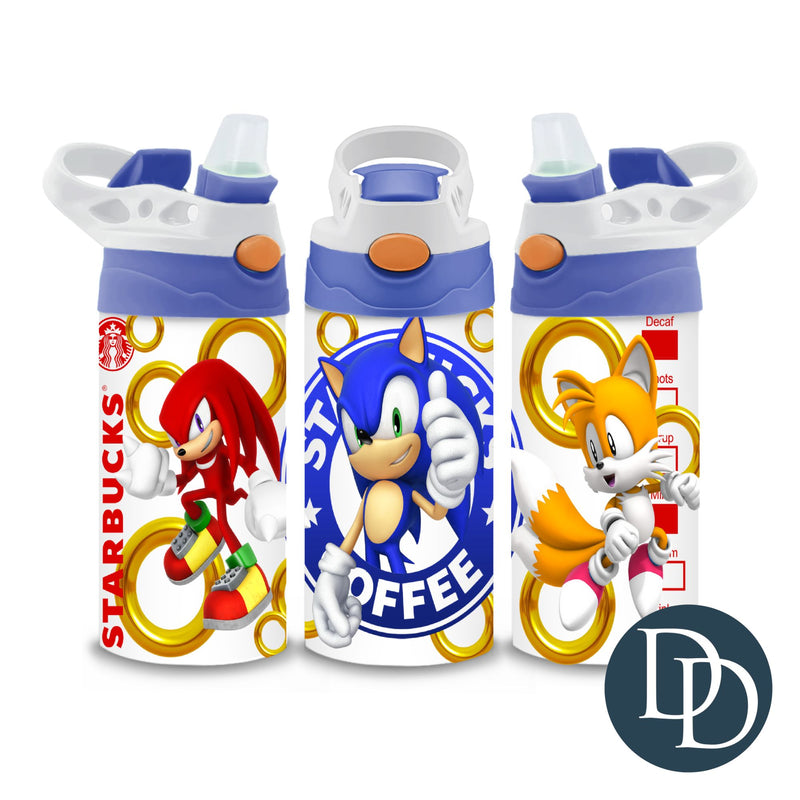 Hedgehog And Friends *UV DTF Kids Tumbler Wrap*