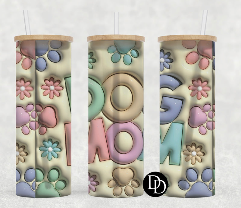 3D Dog Mom *Sublimation Print Transfer*