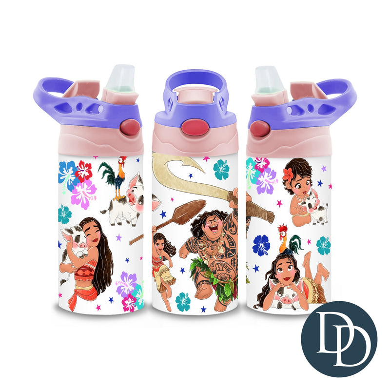 Island Princess *UV DTF Kids Tumbler Wrap*