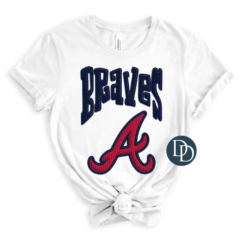 AB Faux Embroidery *DTF Transfer*