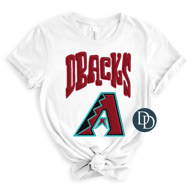 AD Faux Embroidery *DTF Transfer*