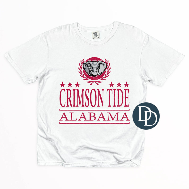 AL Tide Vintage Collegiate *DTF Transfer*