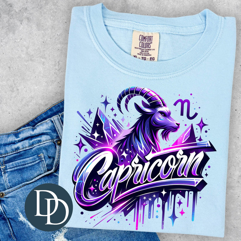 Airbrush Capricorn *DTF Transfer*