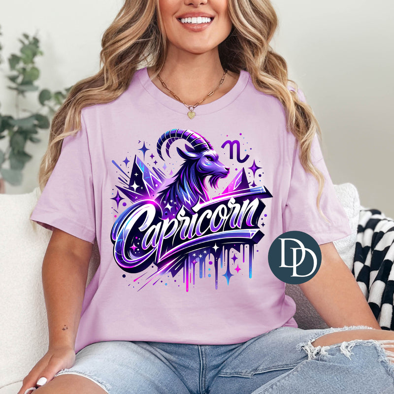 Airbrush Capricorn *DTF Transfer*
