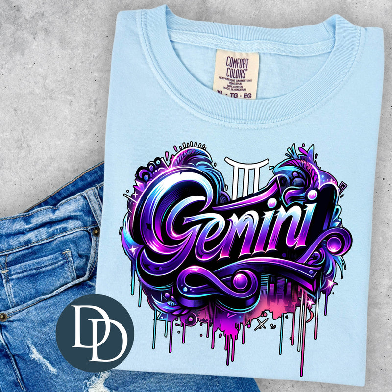 Airbrush Gemini *DTF Transfer*
