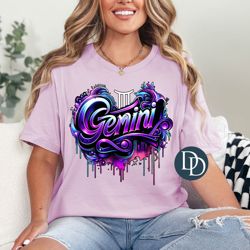 Airbrush Gemini *DTF Transfer*