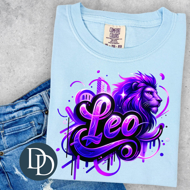 Airbrush Leo *DTF Transfer*