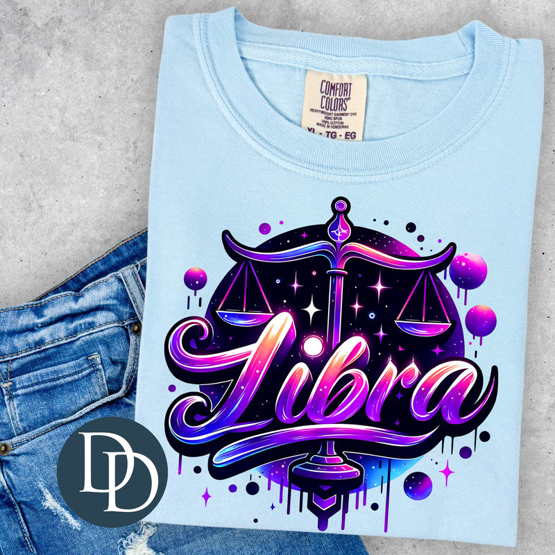 Airbrush Libra *DTF Transfer*