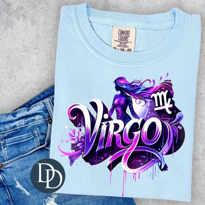 Airbrush Virgo *DTF Transfer*