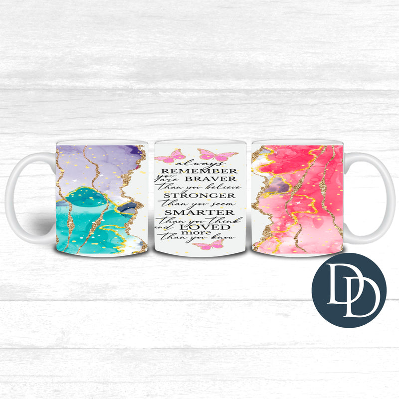 Always Remember You Are *UV DTF Mug Wrap*