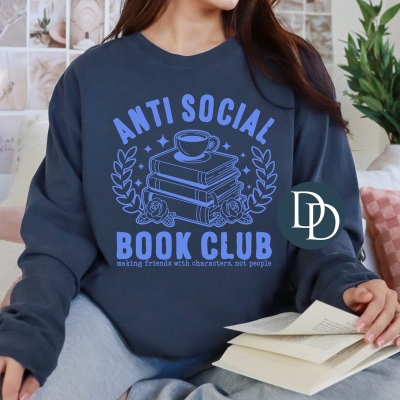 Anti Social Book Club Book Stack *DTF Transfer*