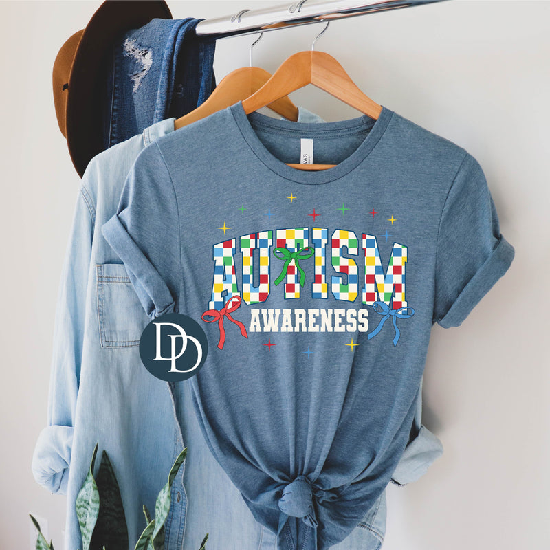 Autism Awareness Ribbons *DTF Transfer*