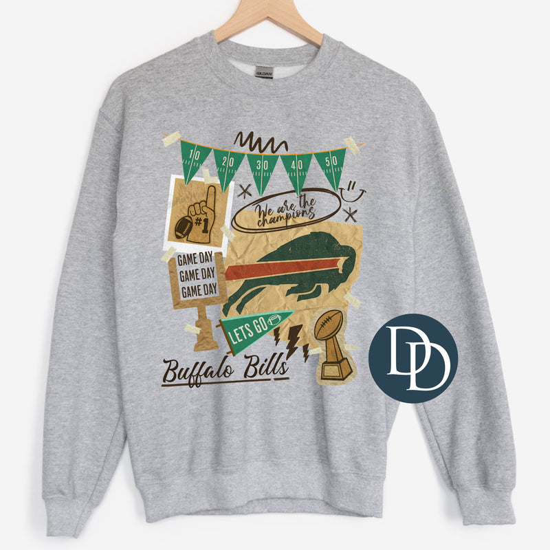 OVERSIZED BB Vintage Collage *DTF Transfer*