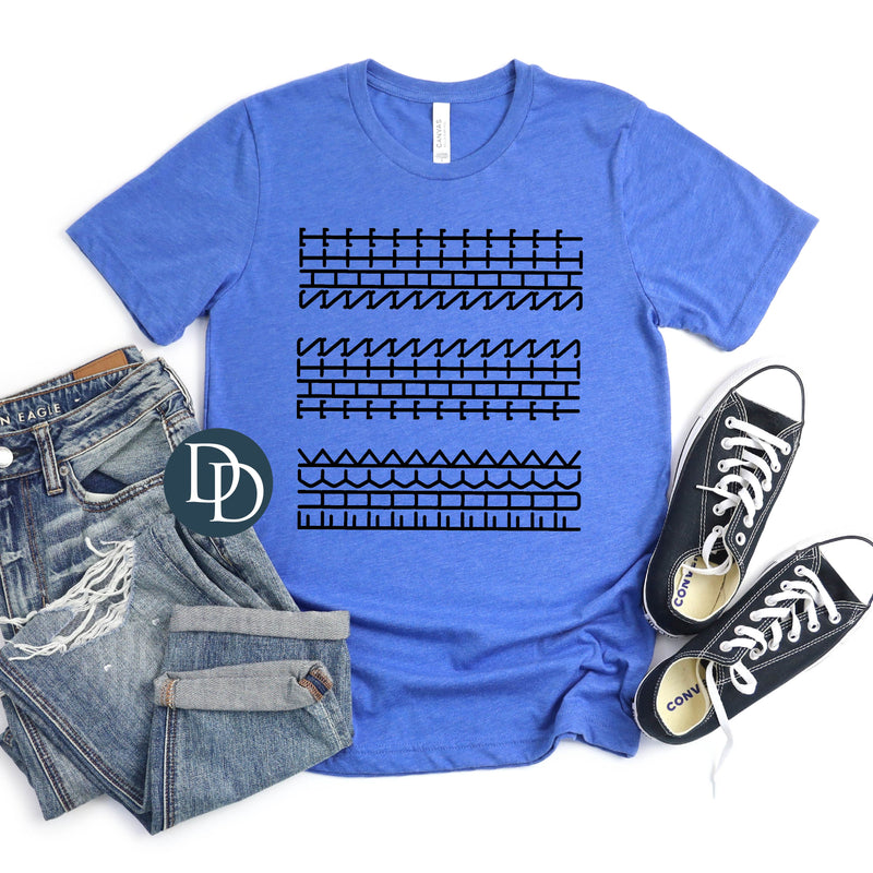 BLACK Fck Ths Sht Read Sideways *DTF Transfer*