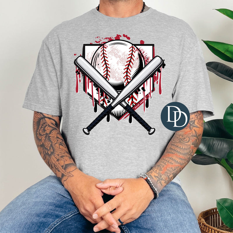 Baseball Blood Drip *DTF Transfer*