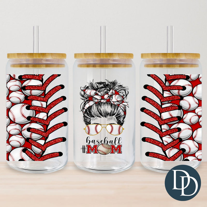 Baseball Mom Laces *UV DTF Cup Wrap*