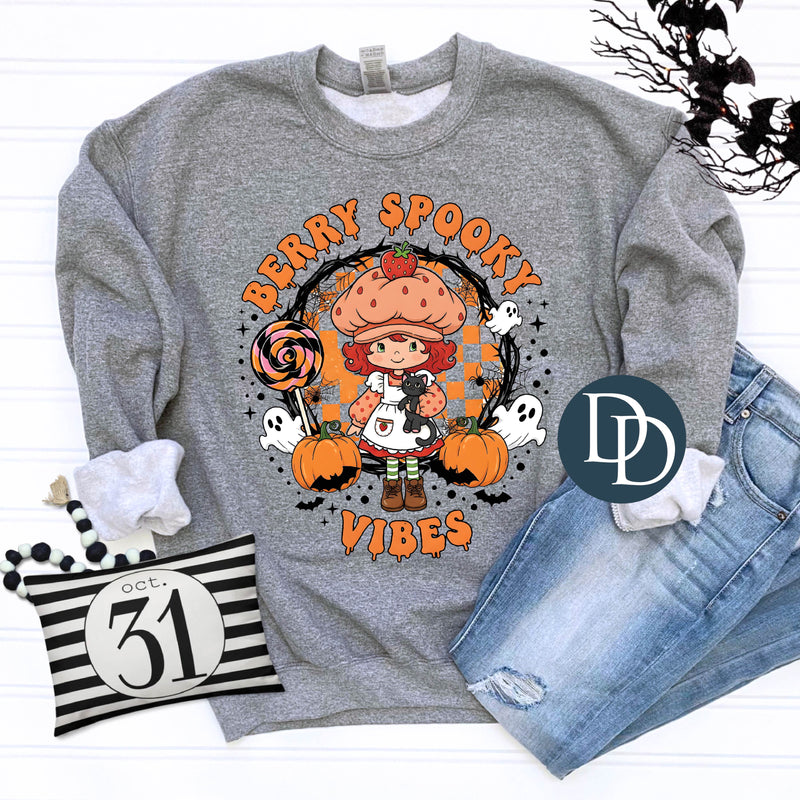 OVERSIZED Berry Spooky Vibes *DTF Transfer*