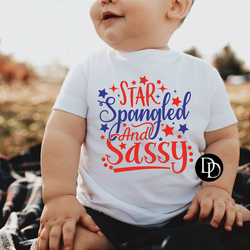 Star Spangled And Sassy *DTF Transfer*