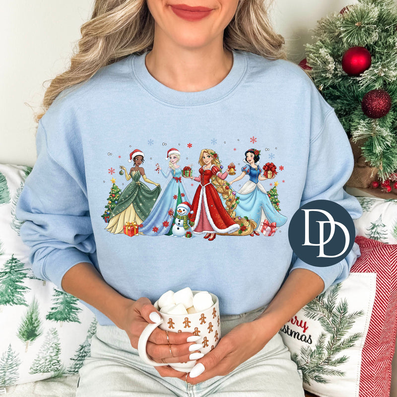 Christmas Princesses *DTF Transfer*