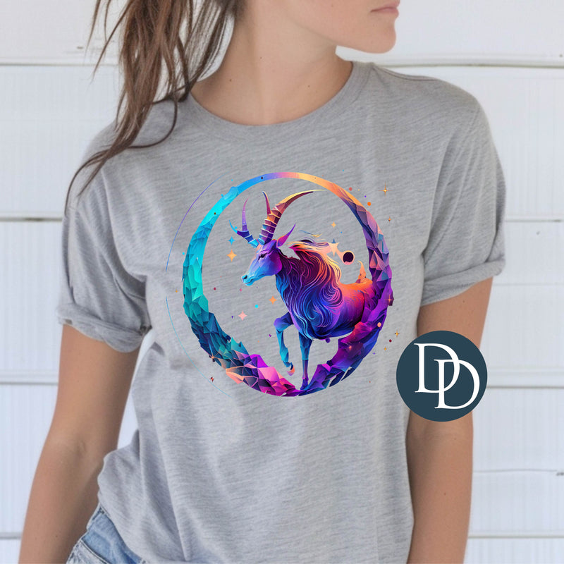 Colorful Capricorn *DTF Transfer*