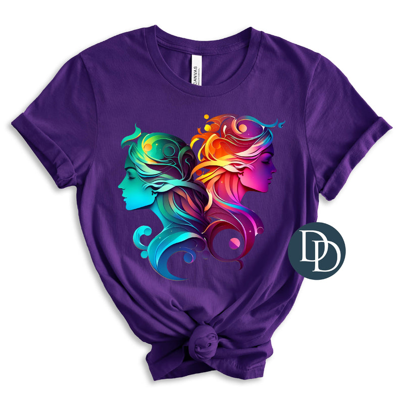 Colorful Gemini *DTF Transfer*