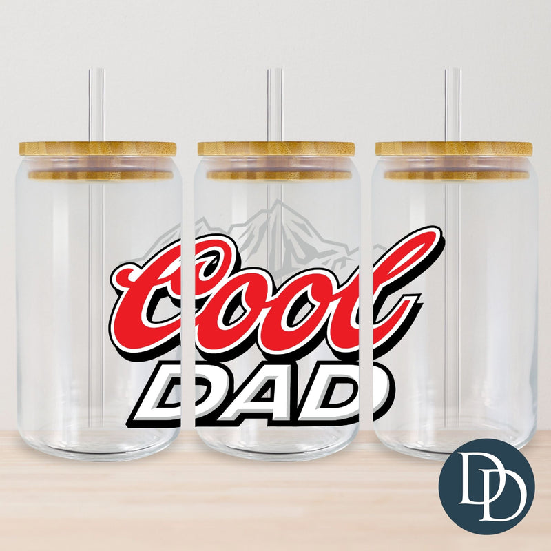 Cool Dad Coor Mountain *UV DTF Cup Wrap*