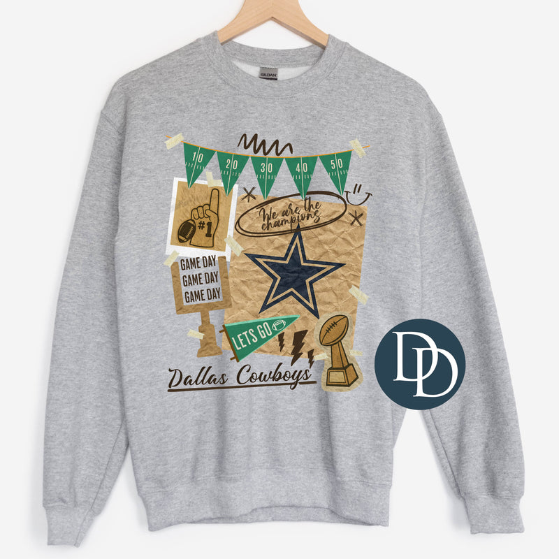 OVERSIZED DC Vintage Collage *DTF Transfer*