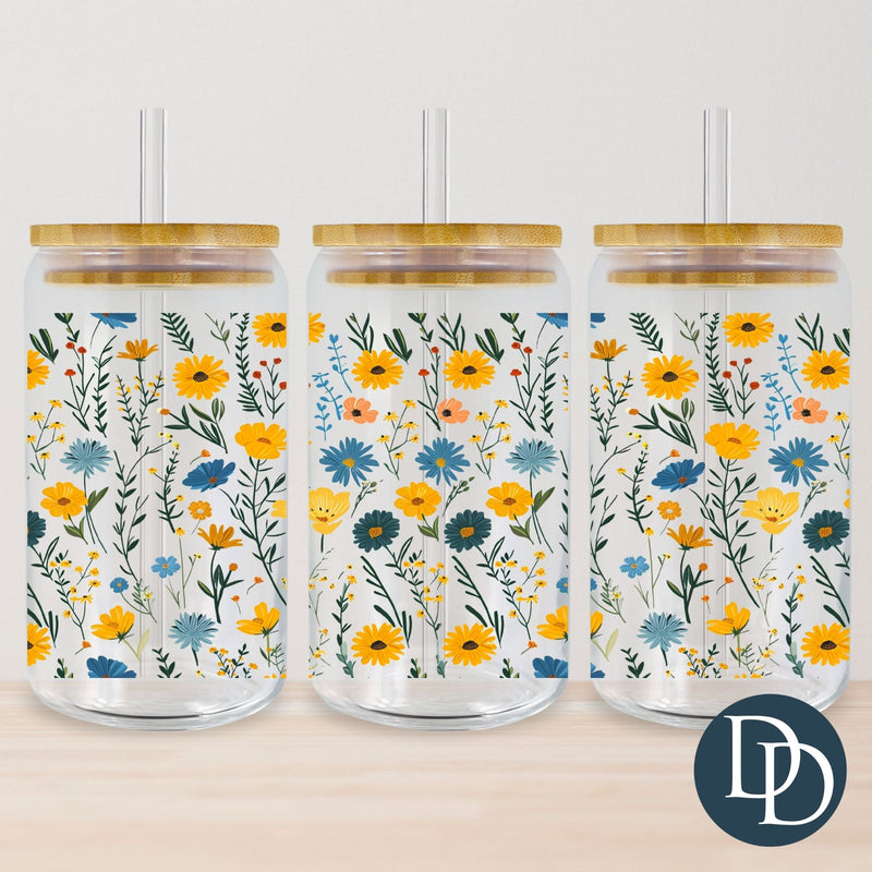 Dainty Wildflower Bundles *UV DTF Cup Wrap*