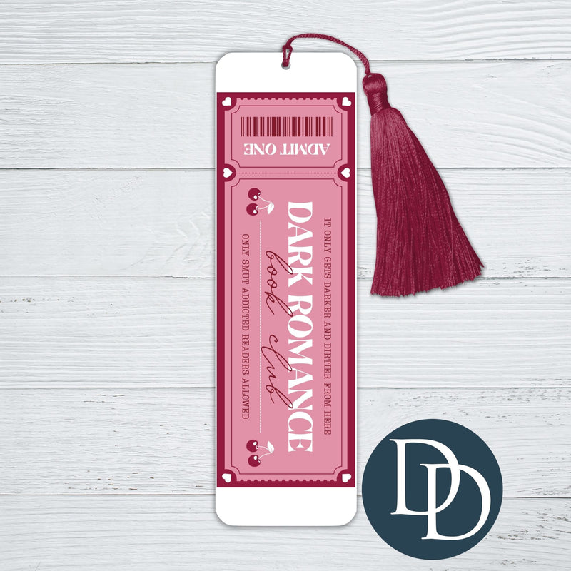 Dark Romance Book Club *UV DTF Bookmark Decal*