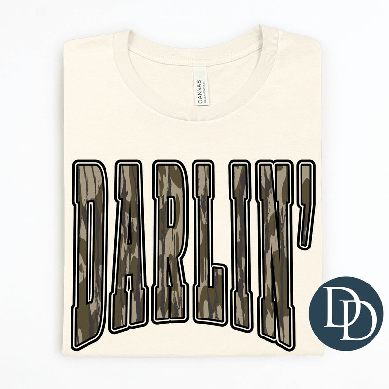 Darlin Camo Curved *DTF Transfer*