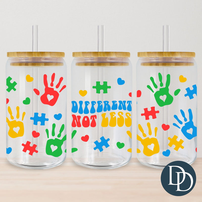 Different Not Less Autism *UV DTF Cup Wrap*