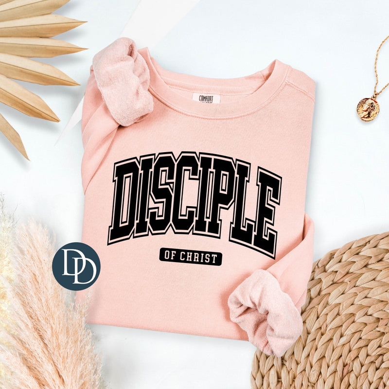 Disciple Of Christ (Black Ink) - NOT RESTOCKING - *Screen Print Transfer*