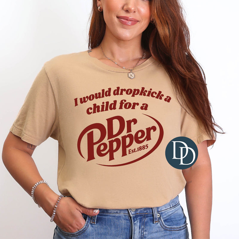 Drop Kick for a Dr Pepp *DTF Transfer*