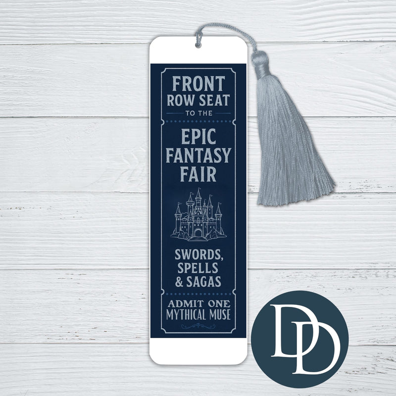 Epic Fantasy Fair *UV DTF Bookmark Decal*