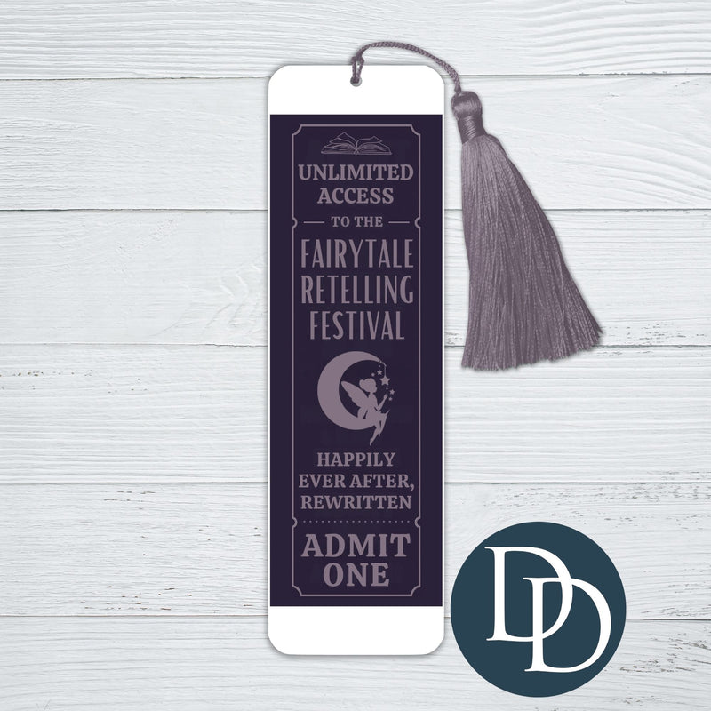 Fairytale Retelling Festival *UV DTF Bookmark Decal*