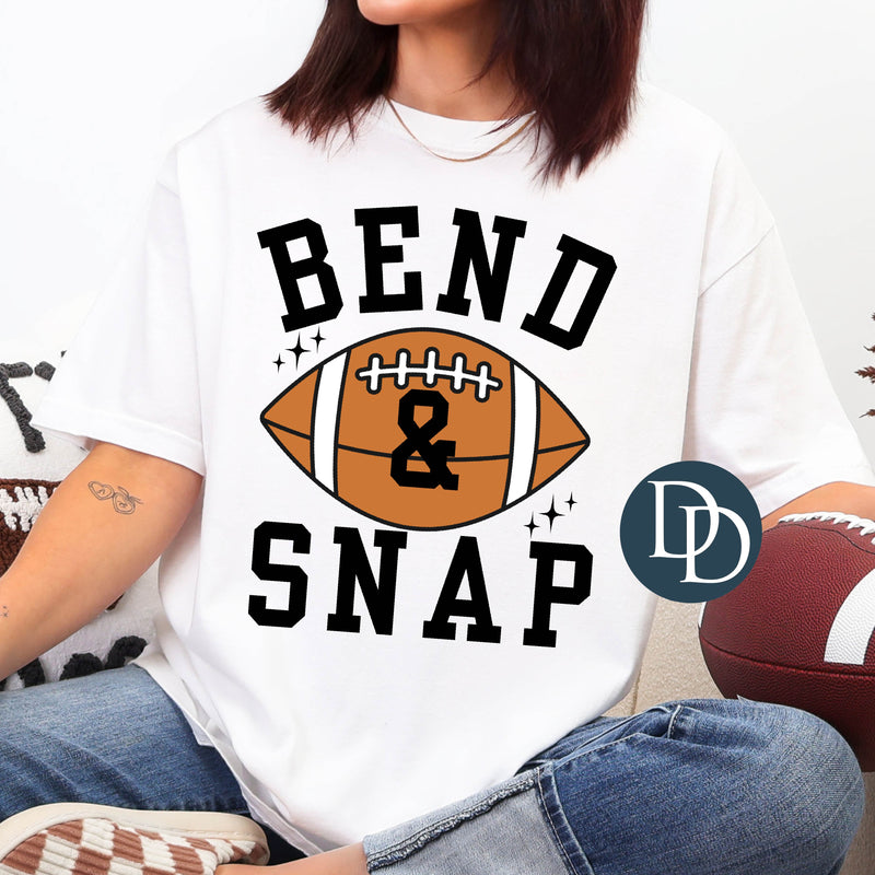 OVERSIZED Football Bend And Snap *DTF Transfer*